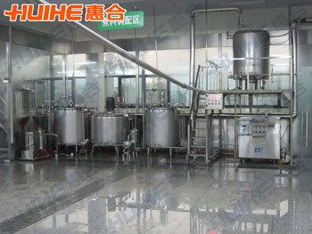 精美展示果蔬汁飲料生產(chǎn)線實(shí)拍圖,讓客戶更直觀的了解我們的產(chǎn)品!