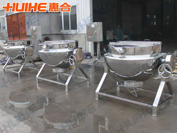 可傾式夾層鍋 查看可傾式夾層鍋實際圖片