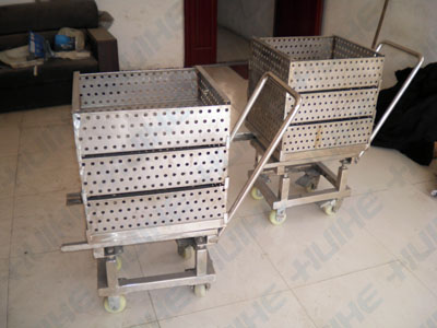 殺菌鍋小推車及殺菌籃