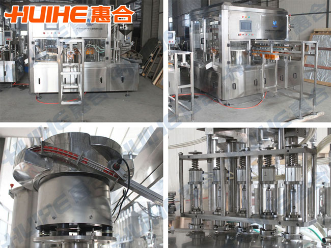 牛奶自立袋灌裝機圖片展示